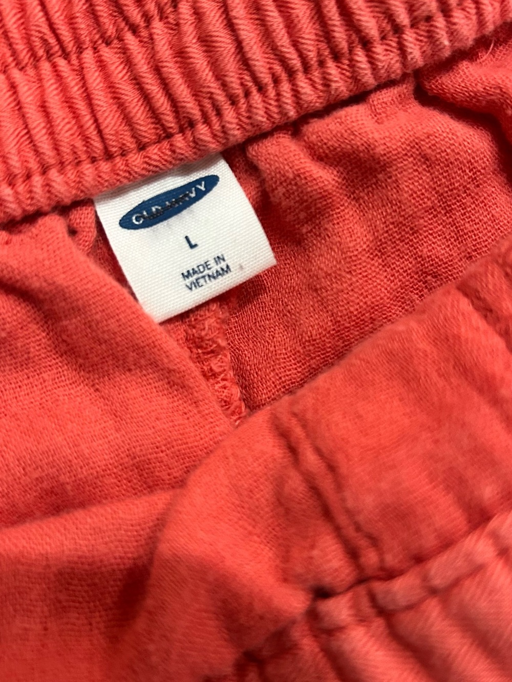Old Navy Coral Drawstring Casual Shorts - Picture 3 of 6